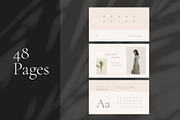 Elegant Brand Style Guide Template, a Presentation Template by Delightful Design (Thumbnail 2 of 13)