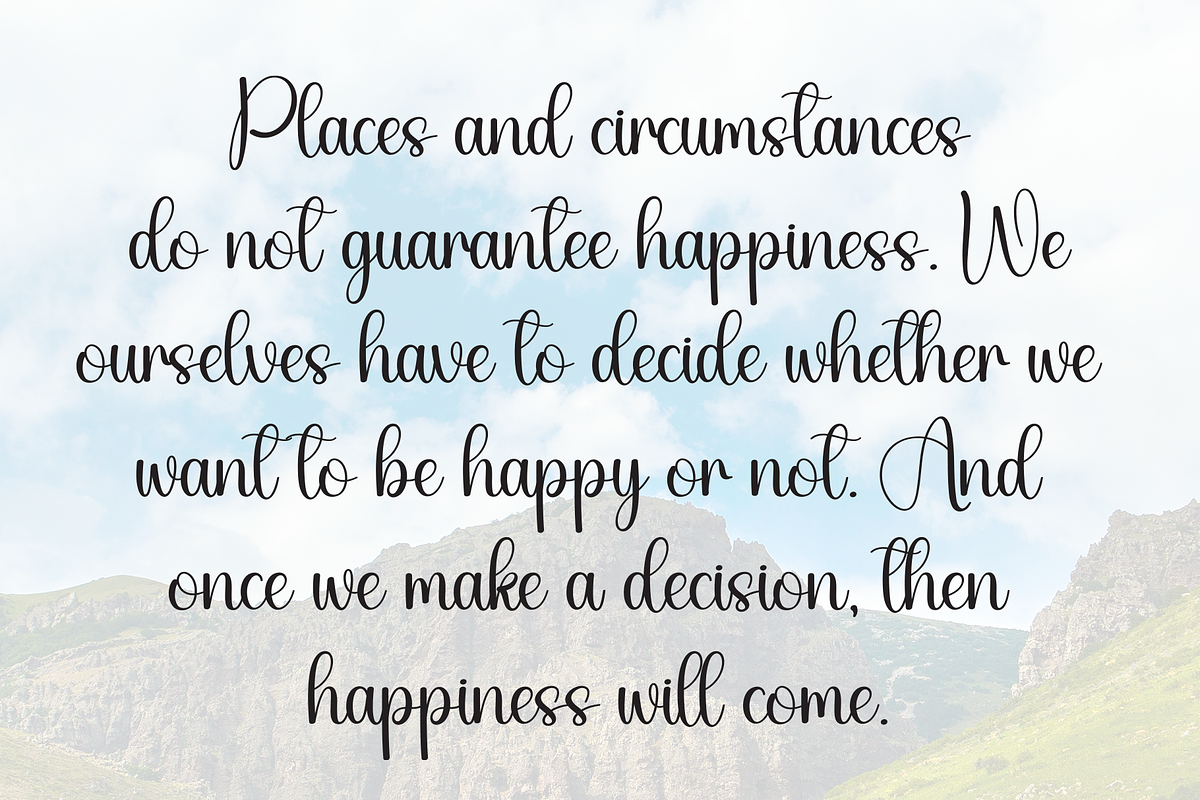 Outdoor | Script Font, a Handwritten Font by Scratchones (Photo 6 of 8)