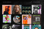 CYBERPUNK Instagram Templates, a Social Media Template by BlancheStudio (Thumbnail 13 of 14)