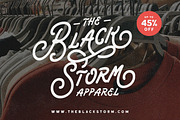 Mountain Warrior - Monoline Script, a Script Font by Letterhend Studio (Thumbnail 5 of 9)