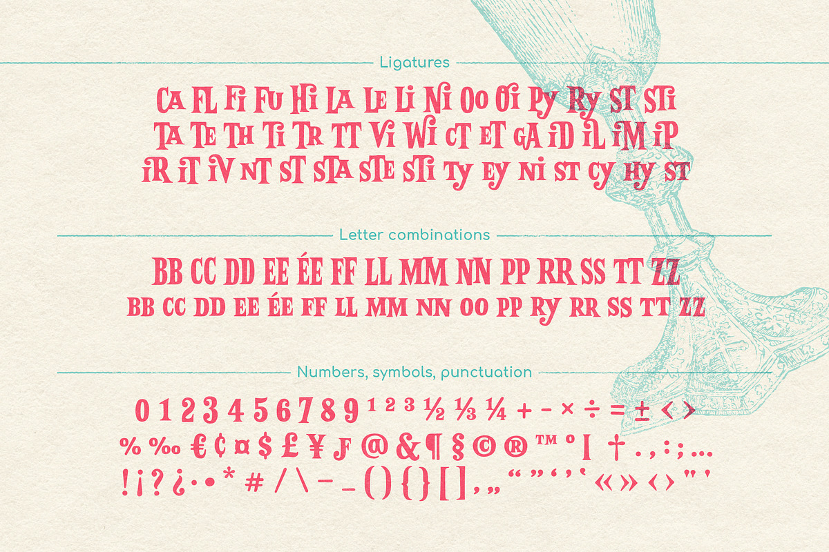 Balter Serif font family, a Font by Art Grootfontein (Photo 10 of 15)