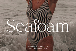 Seafoam - Elegant & Regal Serif