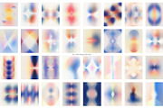 Modern Bright Gradient textures, a Background Graphic by alenaganzhela (Thumbnail 7 of 9)