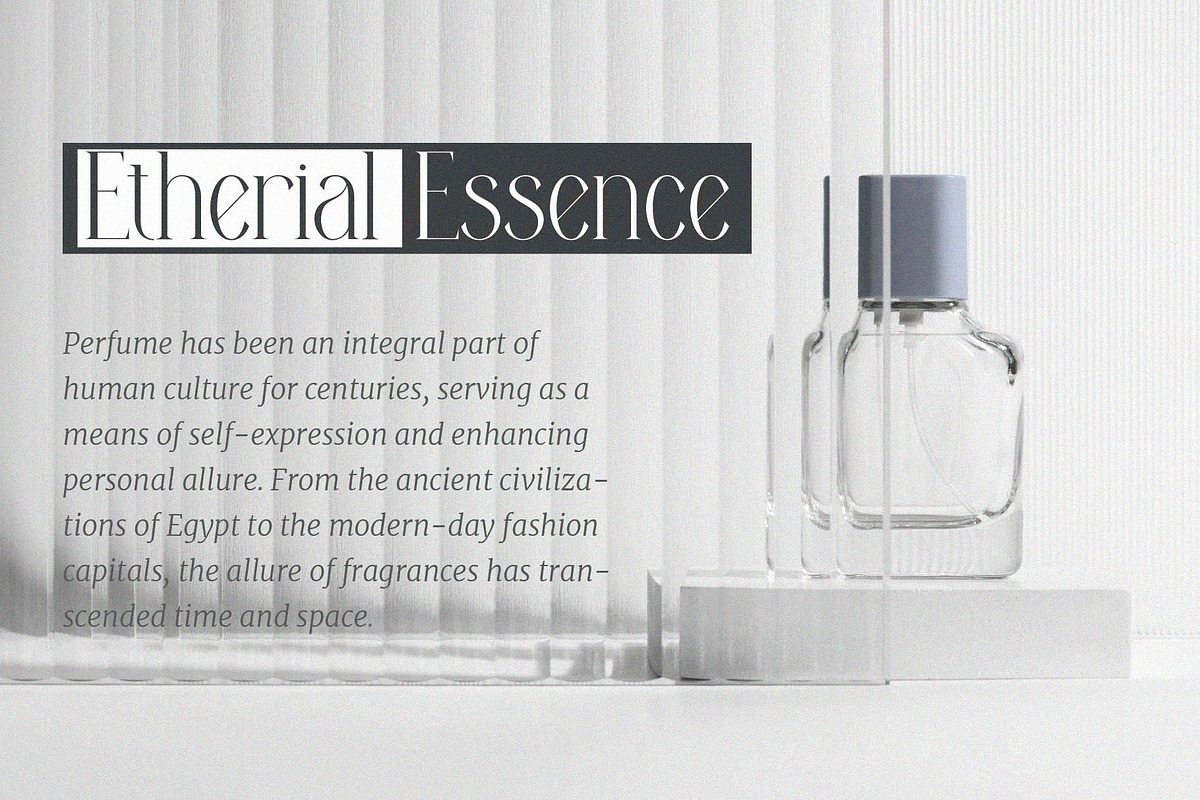 Balinda - Elegant Modern Serif Font, a Serif Font by Typeformers (Photo 3 of 5)