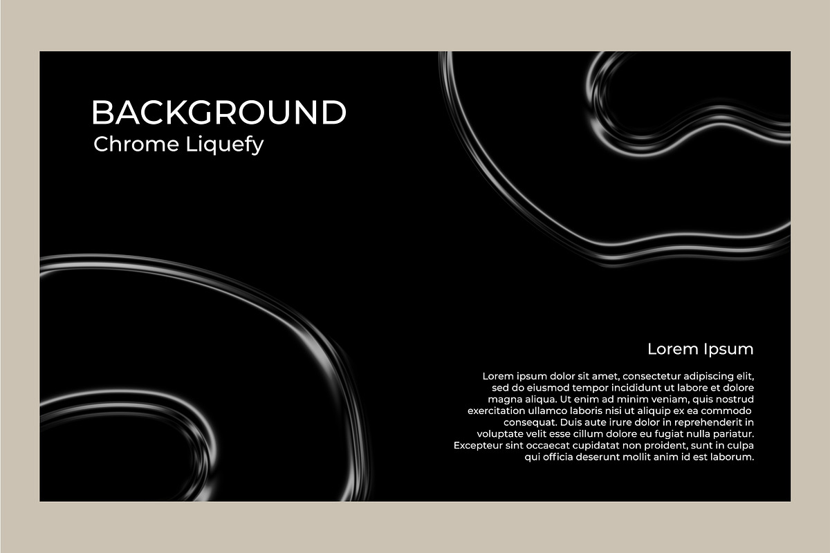 Chrome Liquefy Background Bundle, a Background Graphic by krhstd (Photo 3 of 6)