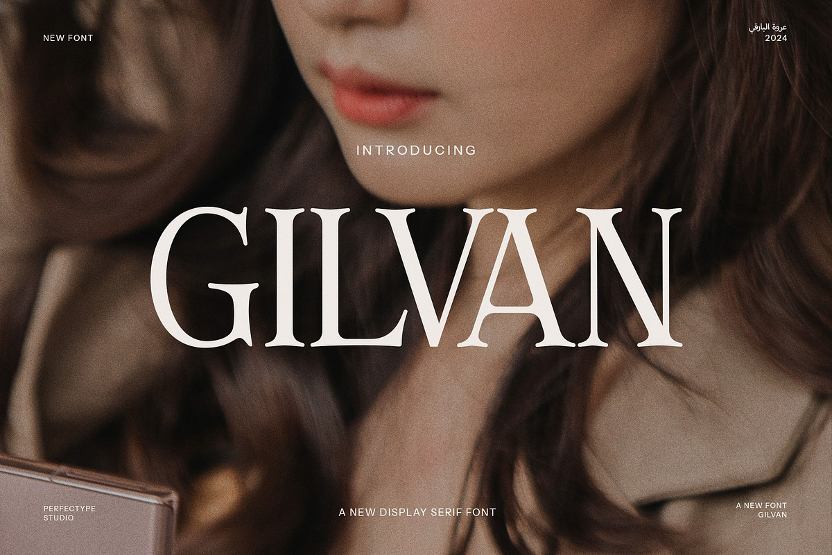 Gilvan Modern Serif Font, a Serif Font by Perfectype (Photo 1 of 8)