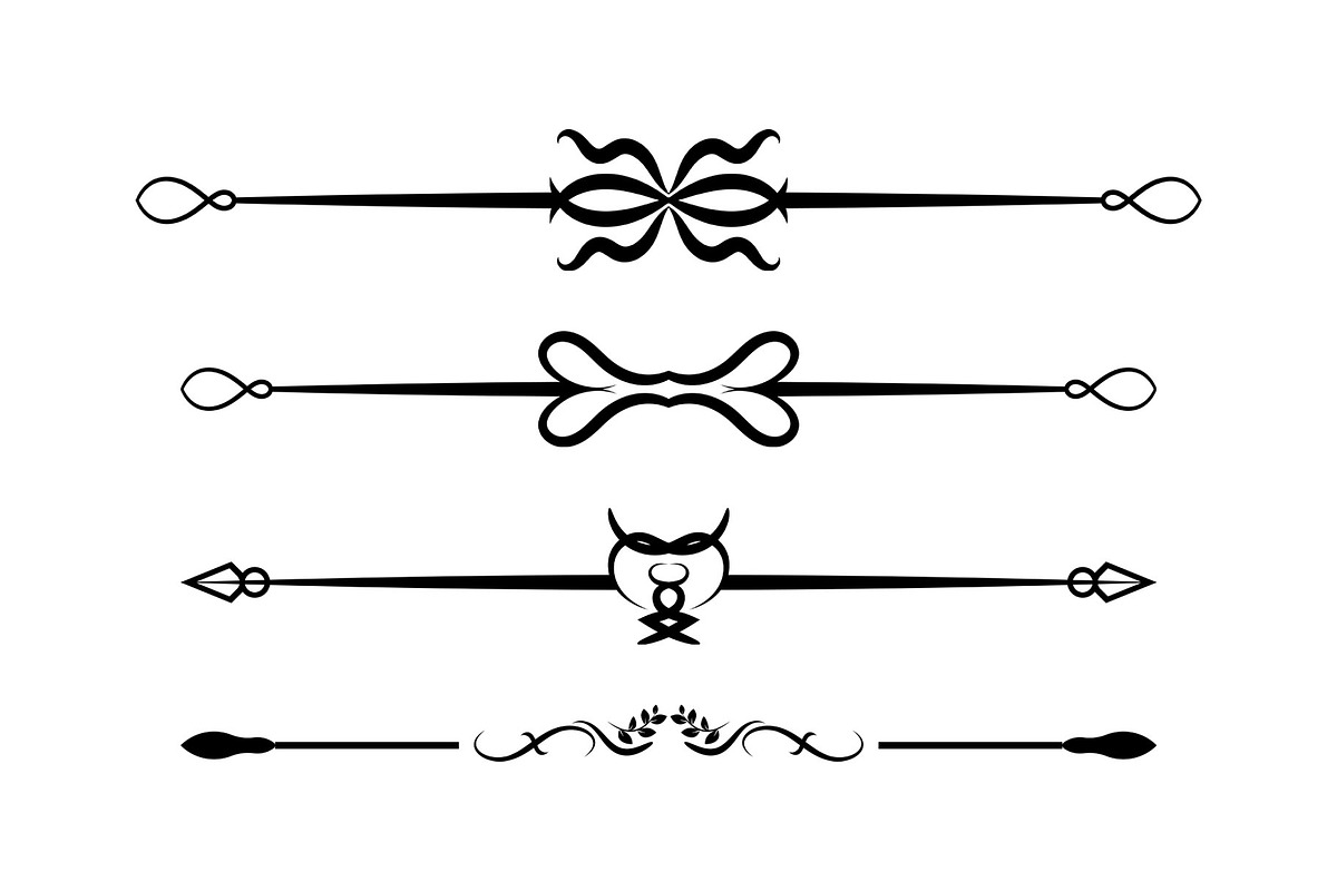 Geometric Lines Divider Designs, a Marketing Template by Photoshop Action (Photo 13 of 13)