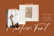 Sandal Paradise Signature, a Script Font by etigletters (Thumbnail 3 of 9)
