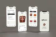 Phone Screen Mock-up, a Device Mockup by zippypixelstudio (Thumbnail 5 of 12)