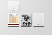 Matchbook Mockup, a Household Mockup by zpackcreative (Thumbnail 1 of 4)