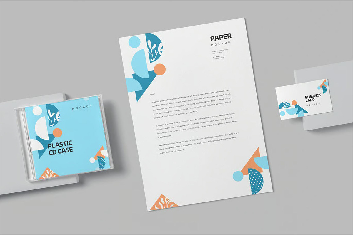 Stationery Mock Ups, an Advertising Mockup by megostudi0 (Photo 2 of 6)