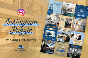 Instagram Puzzle For Real Estate