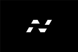 abstract letter AV logo design