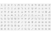 2200 vector sketch icons mega pack, an Outline Icon by Visual Generation (Thumbnail 15 of 21)