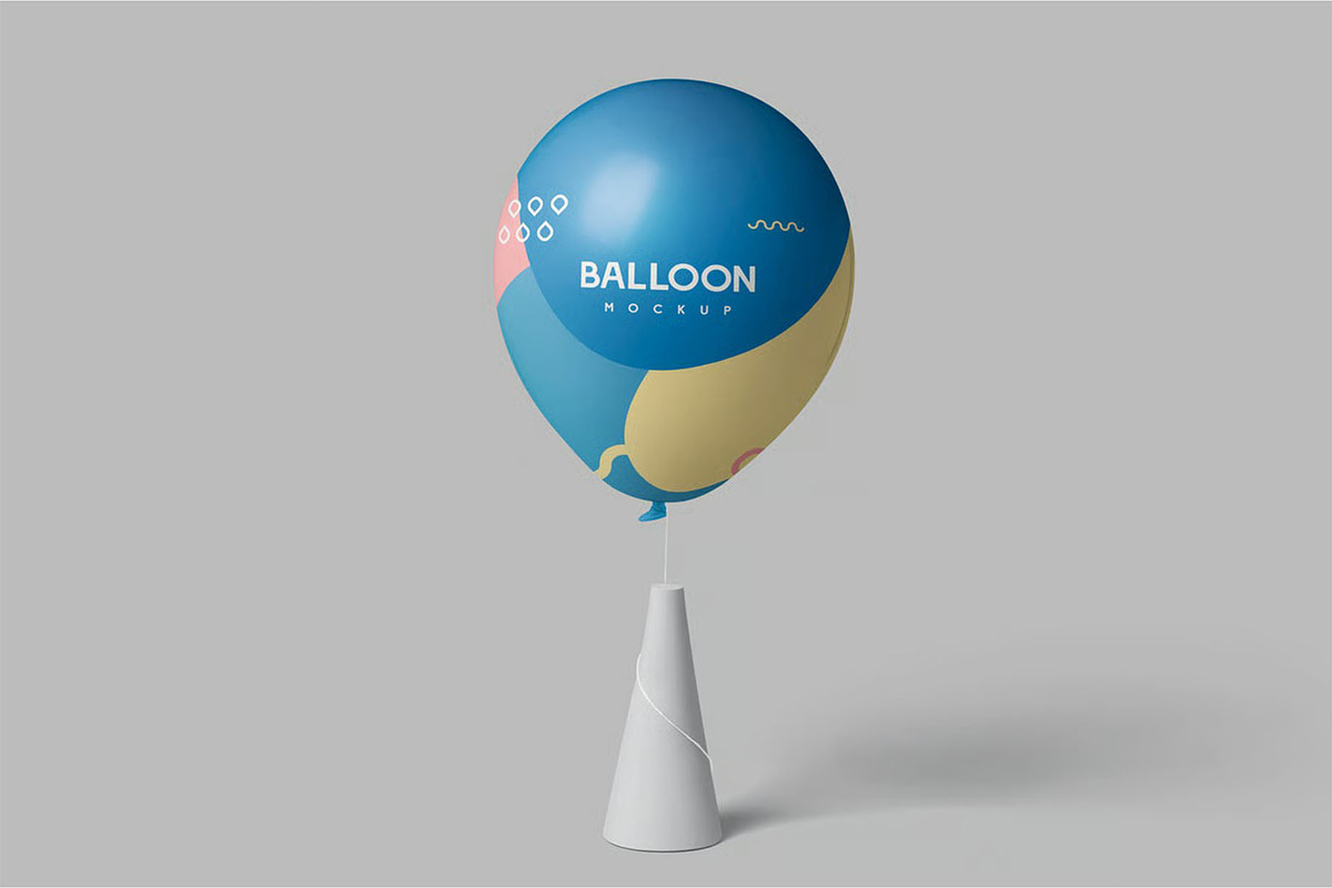 Floating Balloon Mockups, a Product Mockup by megostudi0 (Photo 6 of 6)