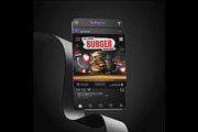 Burger Restaurant Flyer Design, a Flyer Template by YUDesignStore (Thumbnail 2 of 6)