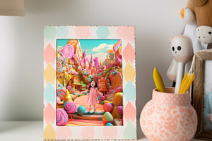 20 Candy Land Fantasy Backdrops