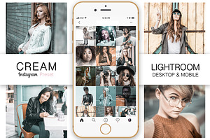 Cream Instagram Lightroom Presets