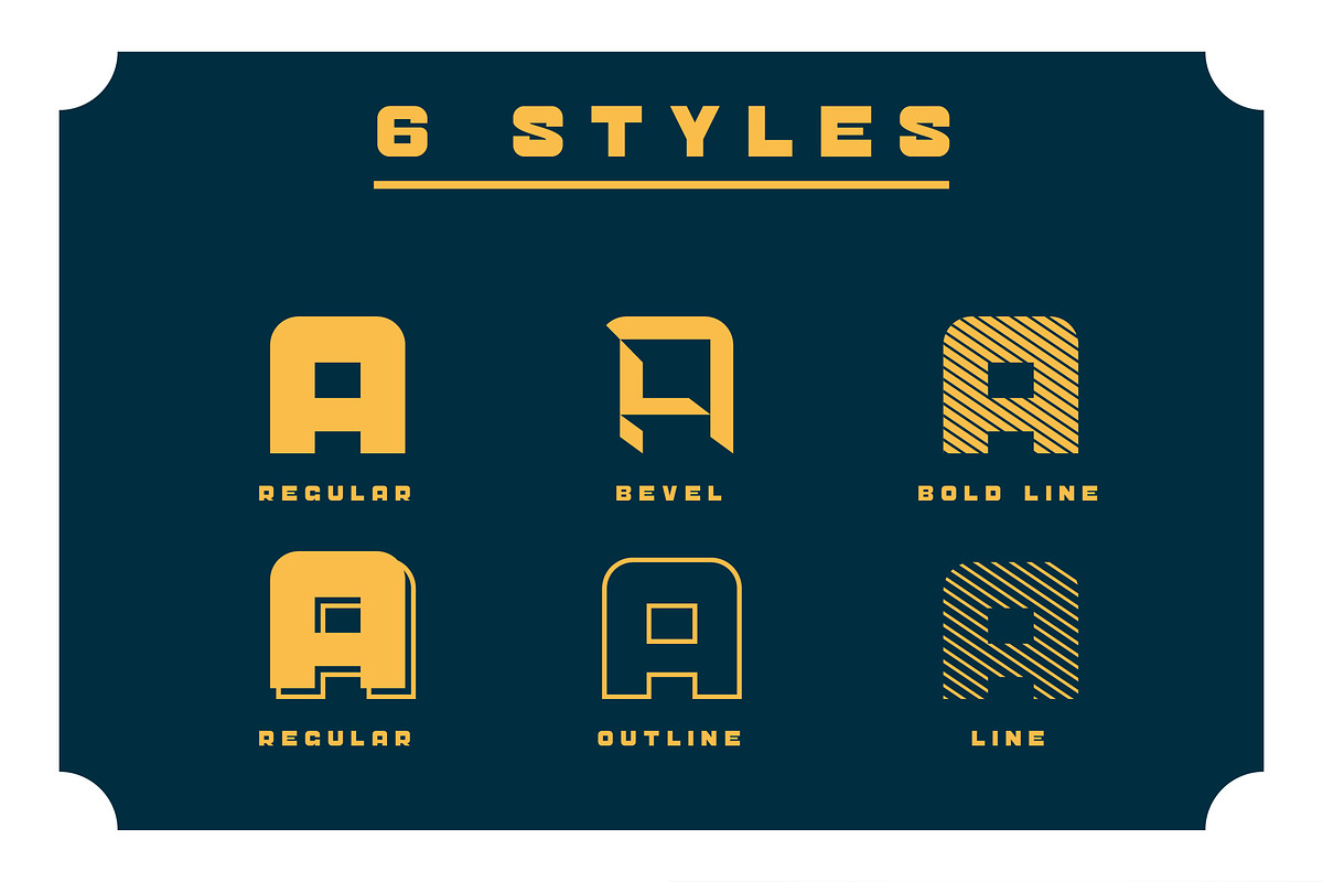 CS Sandreas Font Family preview 3