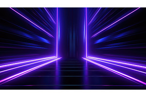 digital neon futuristic background, an Abstract Photo by pikepicture