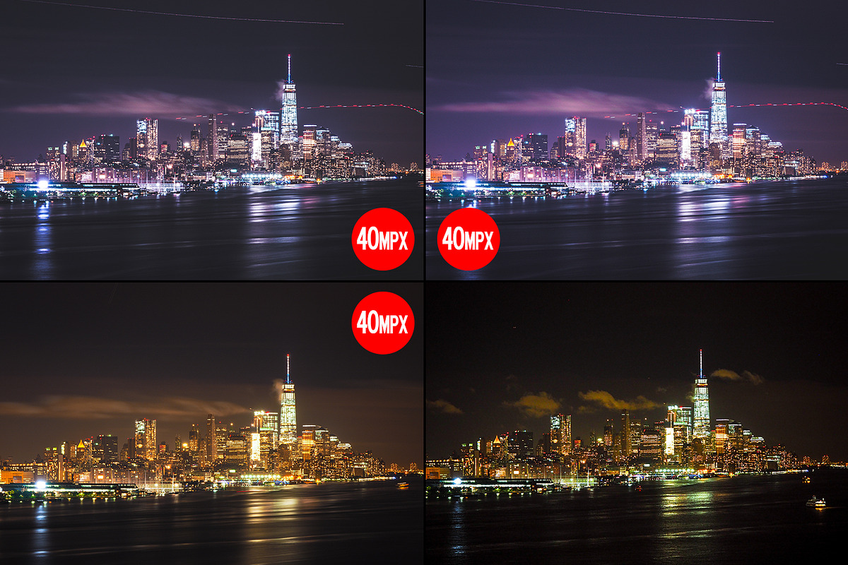 Manhattan at night from NJ / 33pics, a Graphic by tydla (Photo 3 of 9)