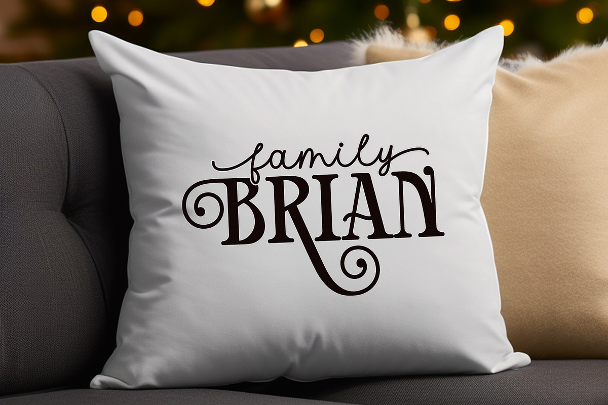 Christmas Dignity - Swirl Serif Font, a Serif Font by Airotype (Photo 8 of 15)