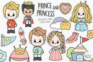 Prince And Princess Clipart