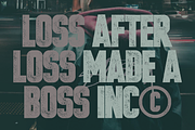 HEADLINED 2 WOODTYPE FONTS, a Sans Serif Font by HyperFluro (Thumbnail 8 of 11)