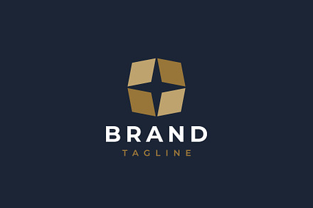 Star logo design template., a Branding & Logo Template by lettett