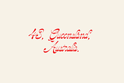 La Prambors | Retro Script, a Script Font by Jolicia Type (Thumbnail 12 of 15)