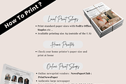 Bridesmaid Proposal Newspaper, an Invitation Template by PixelBloomClub (Thumbnail 3 of 6)