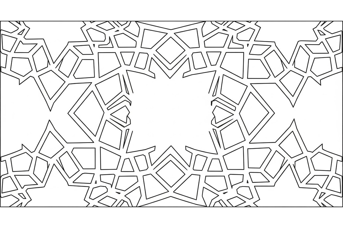 Islamic Mandala Geometric Bundle, an Illustration by Gaye Art (Photo 8 of 51)