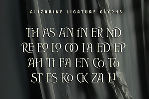 Alizarine Font