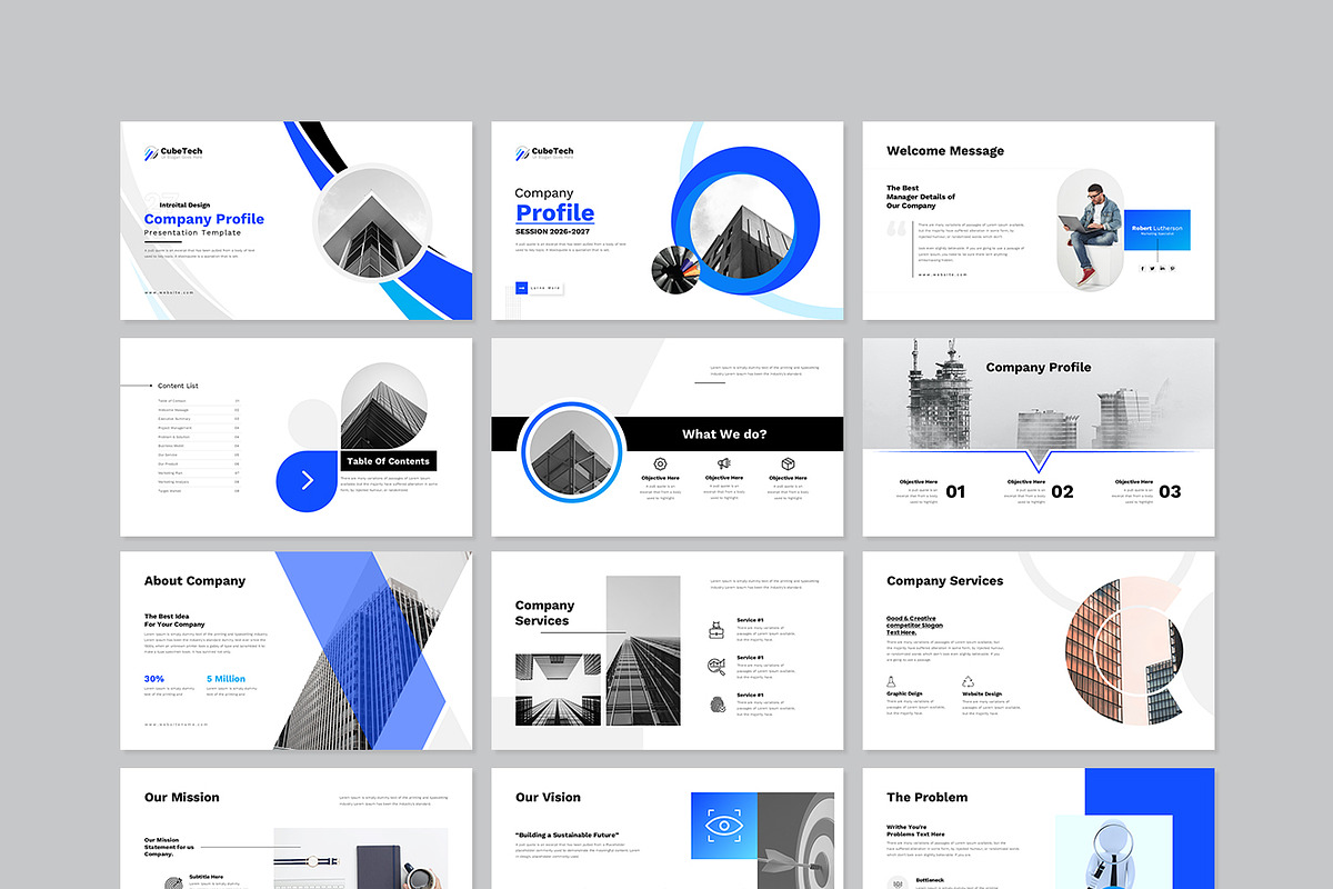 Company Profile Presentation preview 7