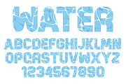 Water Font, a Graphic by Volyk (Thumbnail 1 of 3)