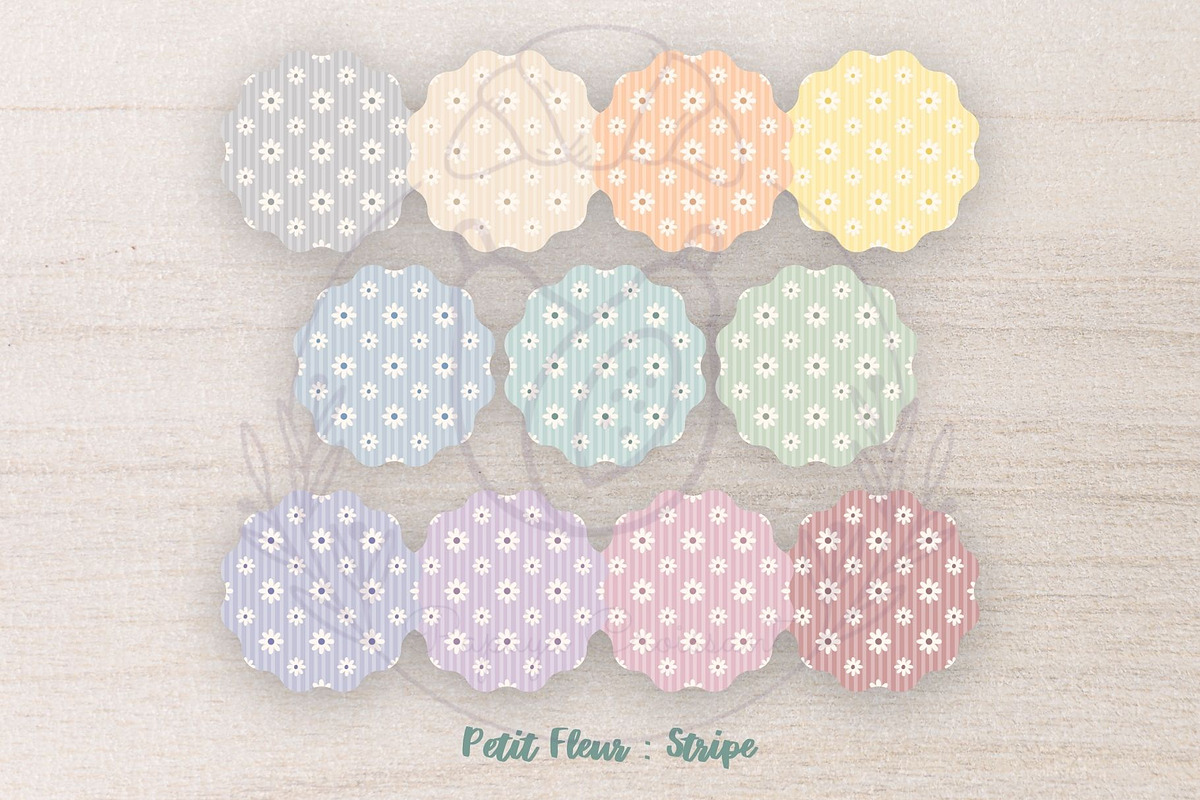 Petit Fleur Seamless Pattern, a Pattern Graphic by Papaya Croissants (Photo 2 of 8)