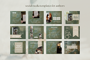 Author social media templates bundle, a Social Media Template by Petite Zakka Boutique (Thumbnail 3 of 11)