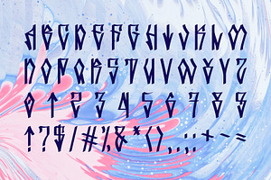 Graffiti Font Calligraphy Marker