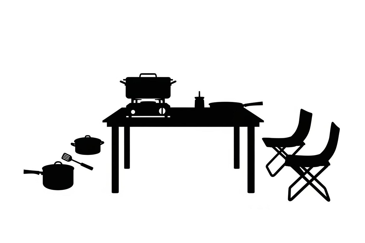 Picnic Table Puzzle Clipart Set, an Object Illustration by Designer_Momina (Photo 2 of 15)