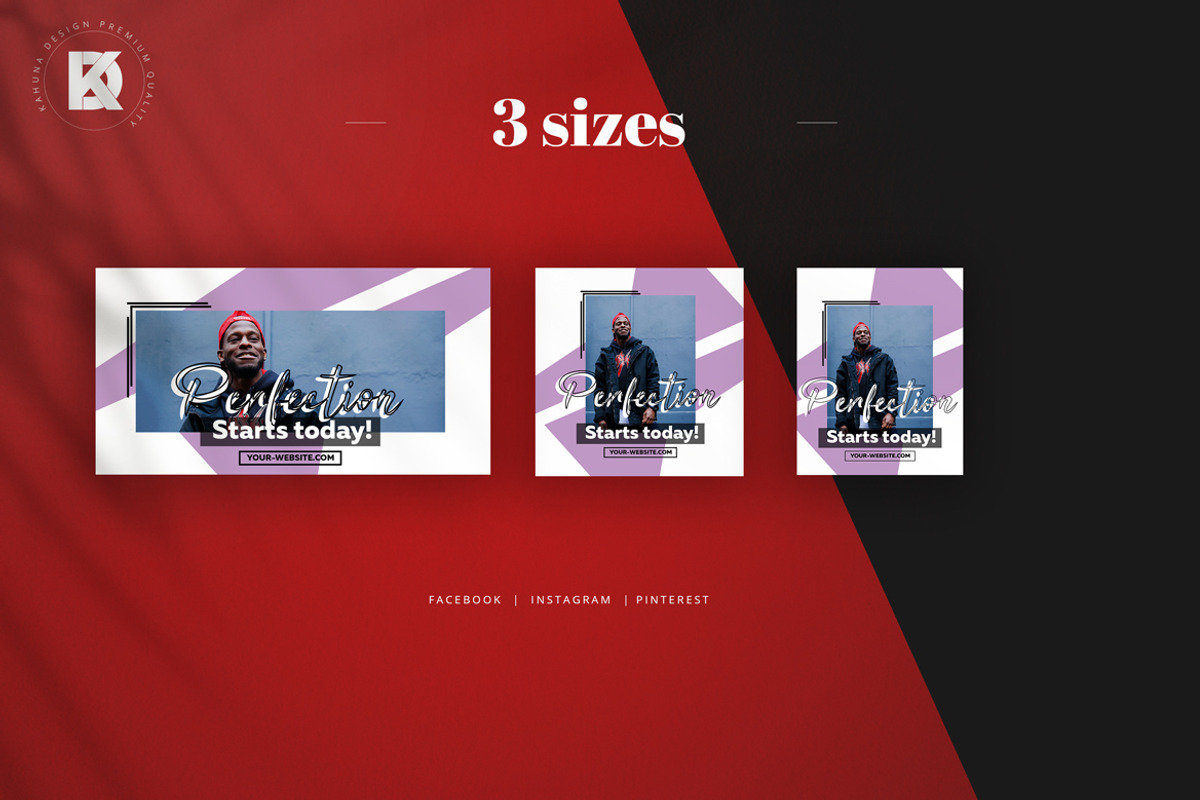 Trend Social Media Pack, a Social Media Template by Kahuna Design (Photo 3 of 6)