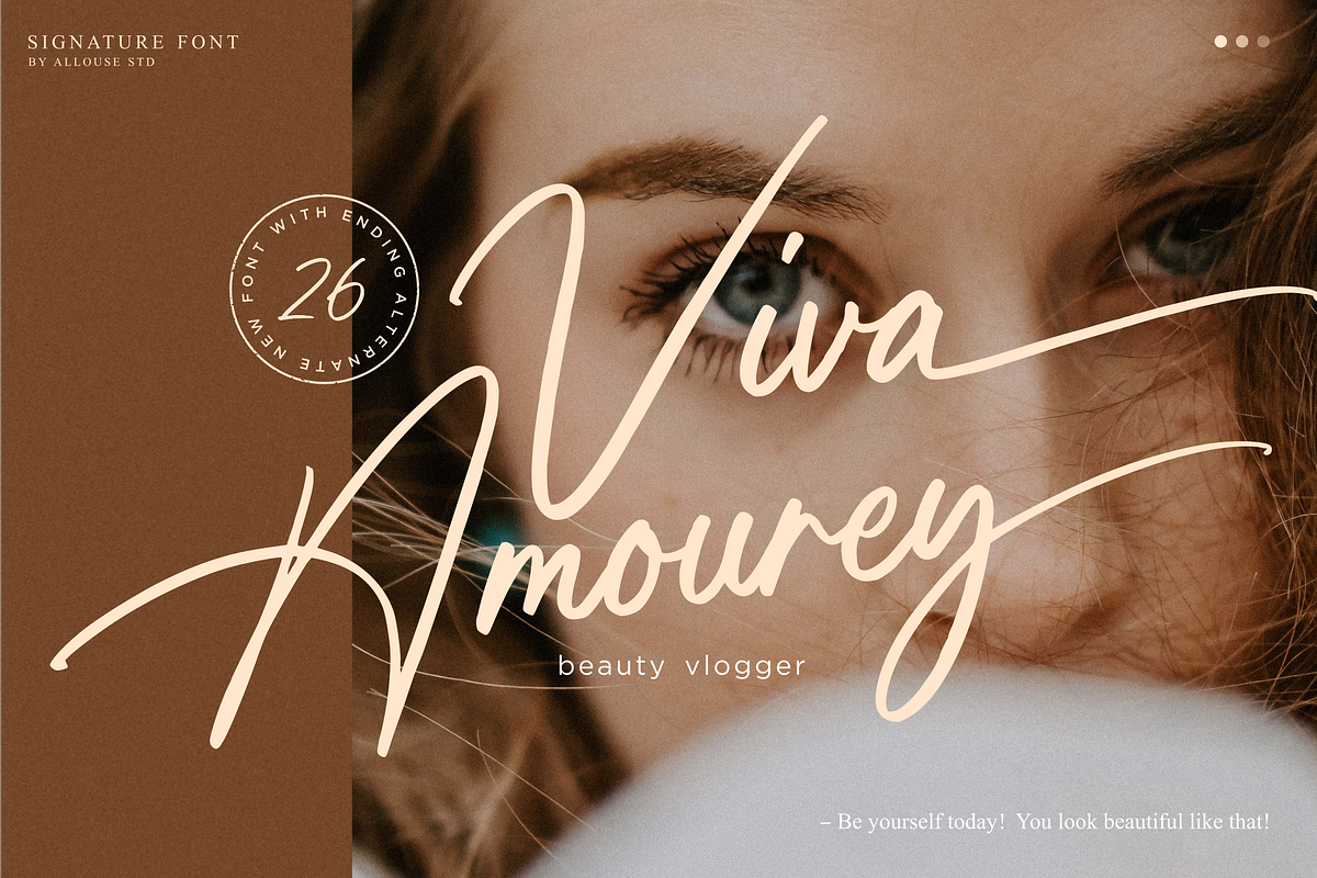 Gorgeouspen A Elegant Signature, a Script Font by Allouse Studio (Photo 2 of 10)