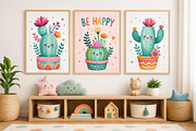 Whimsical Cactus Clipart 55 PNG, a Decorative Illustration by Whimsy Brush Studio (Thumbnail 7 of 10)