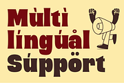 Kyuri - Bold Display Font, a Sans Serif Font by Pekotype (Thumbnail 5 of 15)