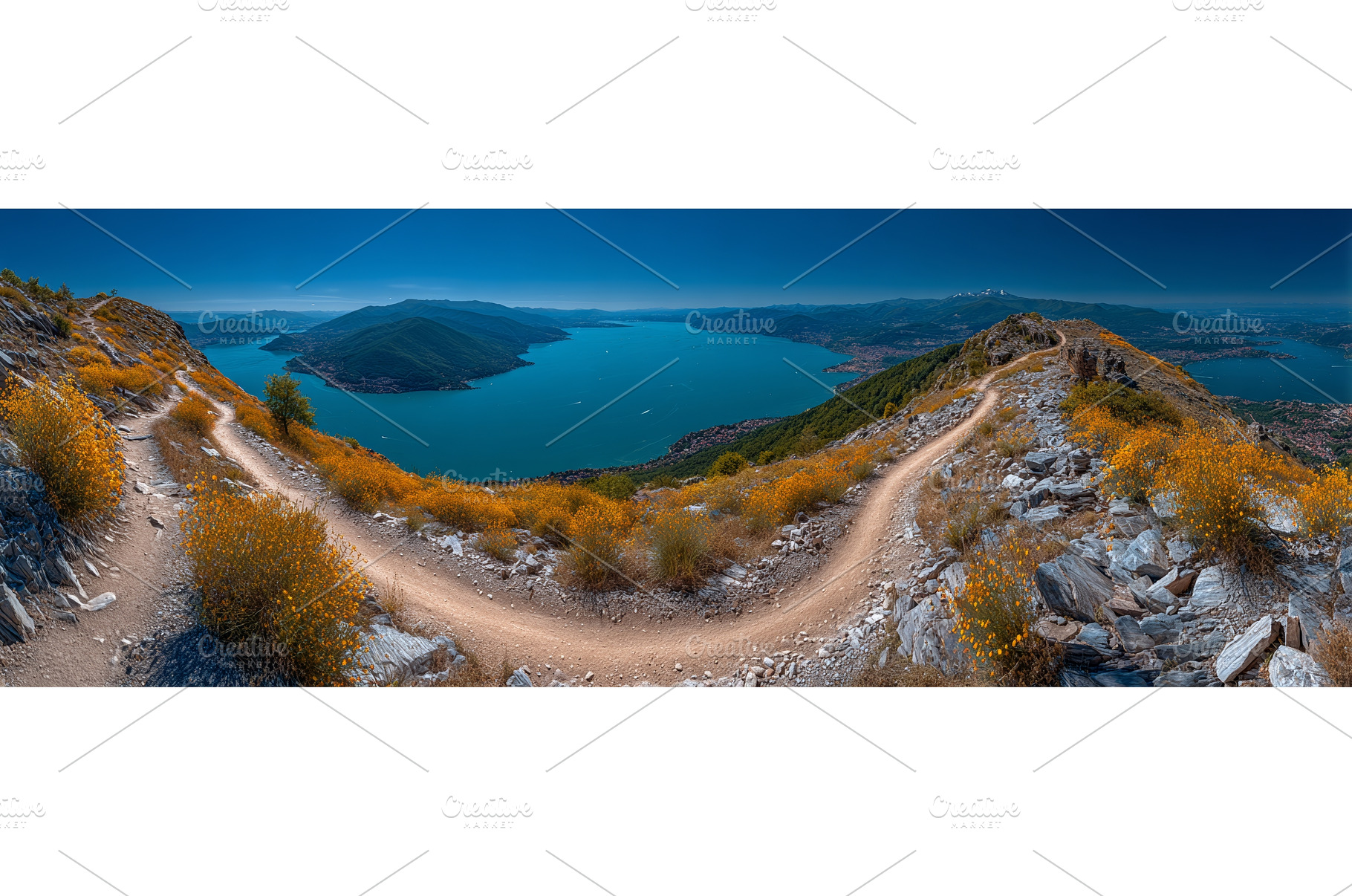 The scenery of Lake Maggiore as, a Nature Photo by ZinetroN