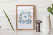 Watercolor Peter Rabbit Clipart, an Animal Illustration by SvetaArtStore (Thumbnail 6 of 15)