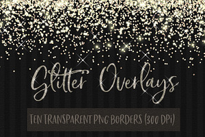 Glitter Confetti Borders