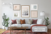 BOHEMIAN HOME Wall&Frame Mockups, a Poster Template by MyHomeMockups (Thumbnail 6 of 12)