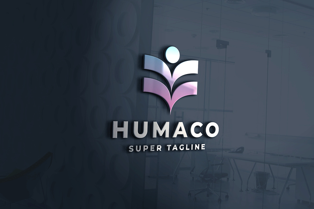 Human Education Book Logo, a Branding & Logo Template by Design_Planet (Photo 1 of 2)