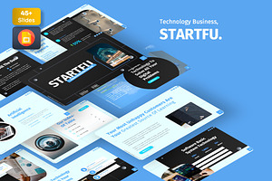 Startfu - Technology Googleslide, a Presentation Template by Dhabee