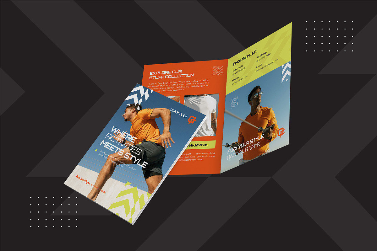 Quick Flex - Bifold Brochure, a Brochure Template by StreaksideStd (Photo 2 of 3)